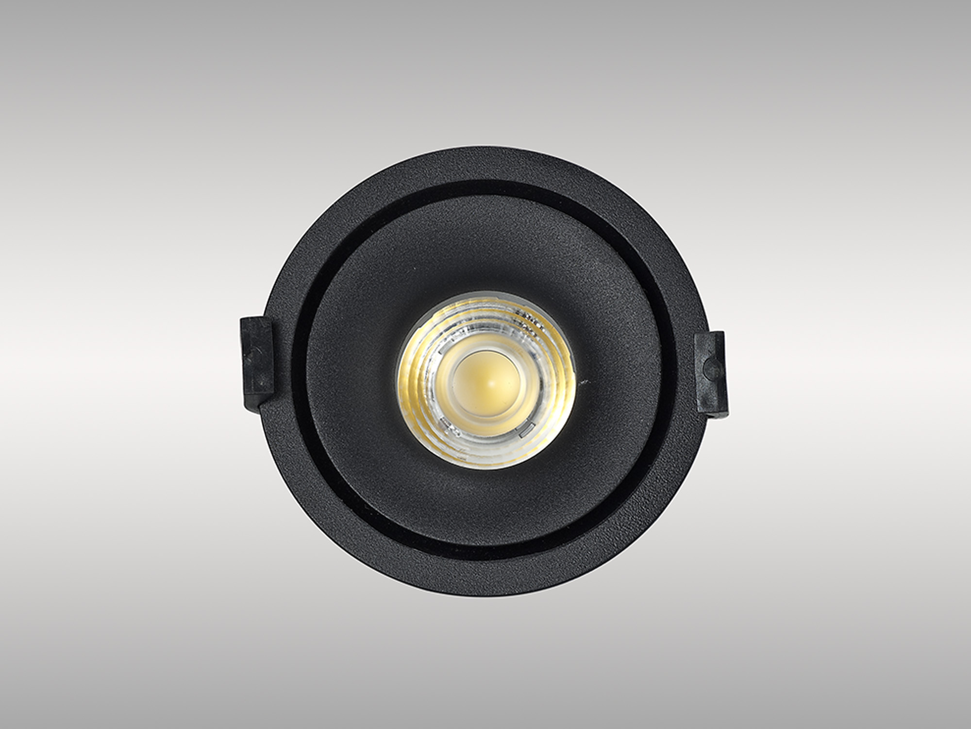 Bolor 9 Tridonic Powered 9W 3000K 840lm 24° CRI>90 LED Engine Black/Black Fixed Recessed Spotlight, IP20 DM202050  Dlux Bolor 9